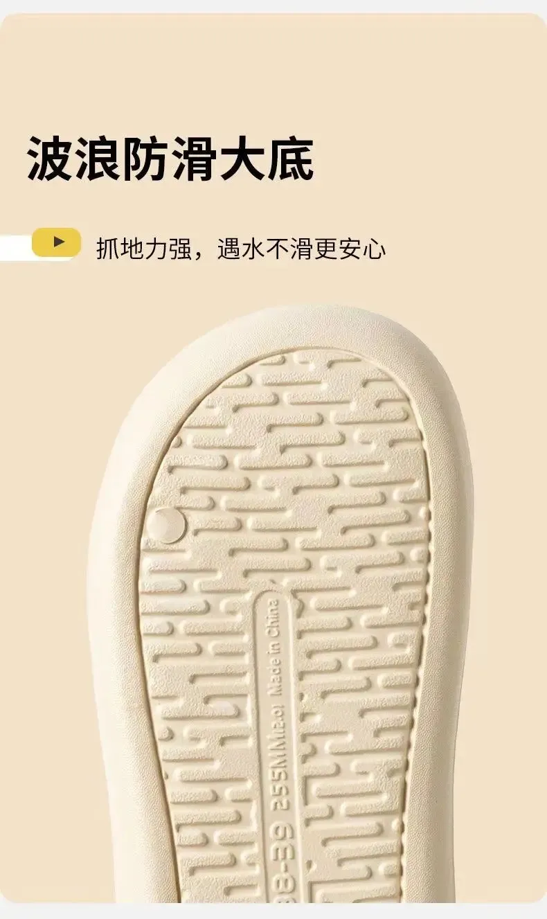 2024 New Waterproof cotton slippers for women in winter, new indoor and household anti-skid warm bag with cotton shoes for men