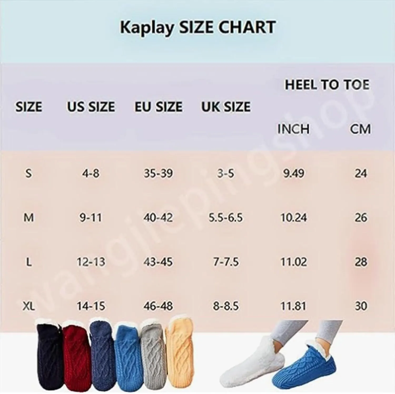 Admissioni Indoor Non-slip Thermal Socks,Fleece-Lined Non-slip Thermal Slippers Socks,Thermal Socks for Women,Men