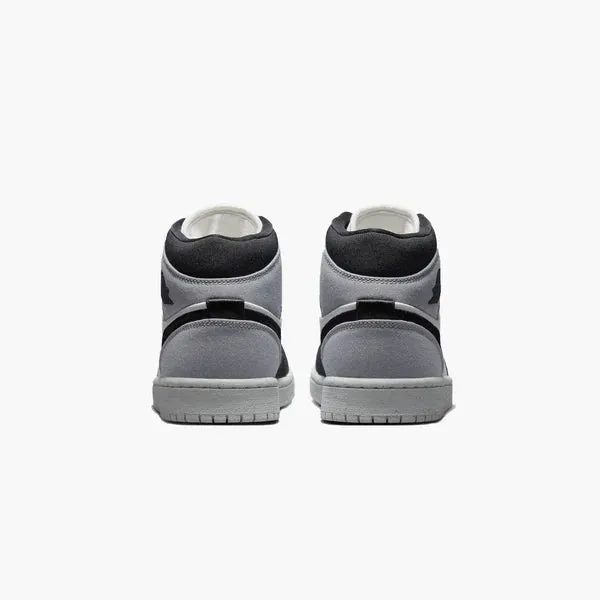 Air Jordan 1 Mid SE 'Sail/Black-LT Steel Grey' Sale