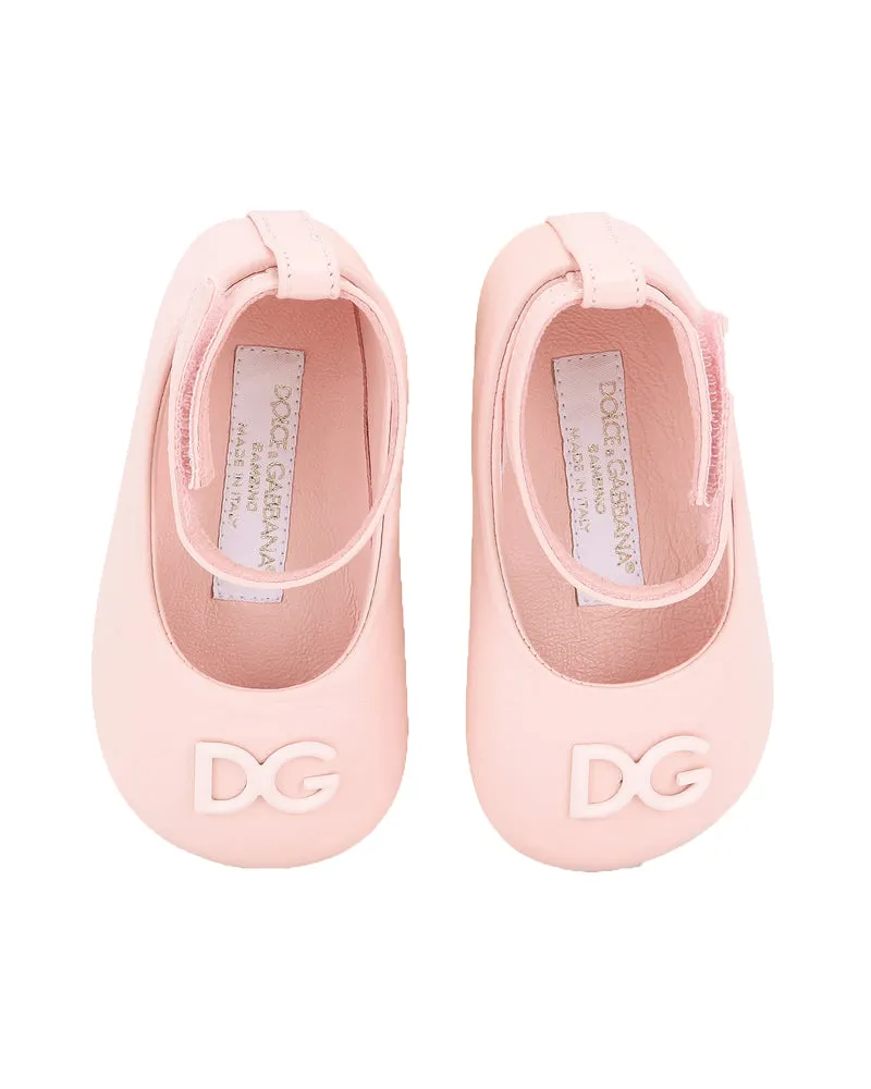 Baby Girls Pink Ballerinas