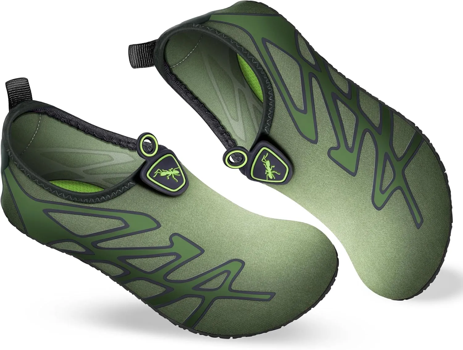 BULLIANT Women Water Shoes Men,Barefoot Sock Slippers Slip on Beach Shoes Yoga Exercise Shoes Quick Dry