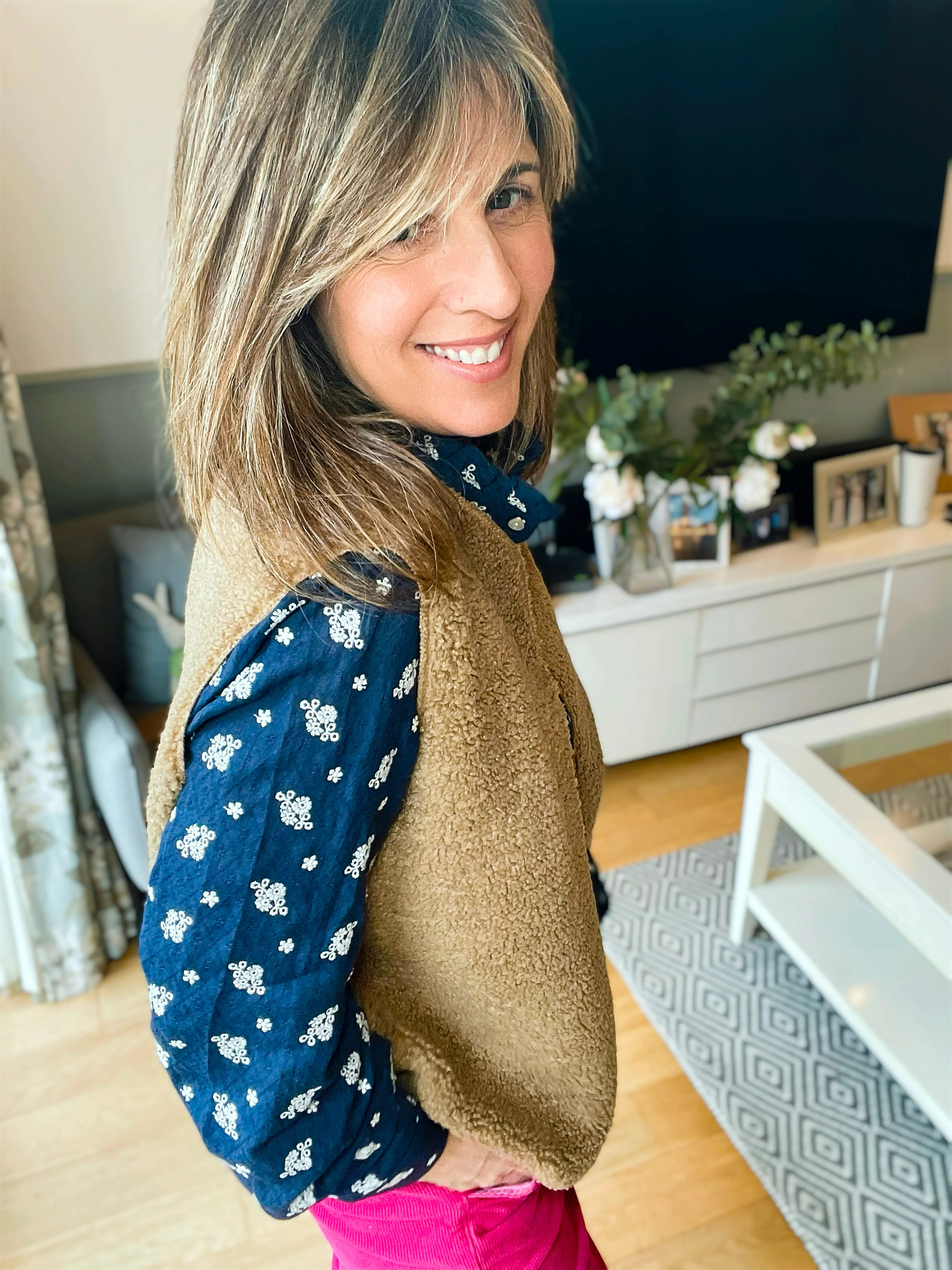 Caramel Sheepskin Gilet