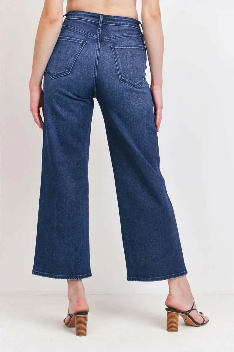 Cargo Pocket Dark Wide Leg