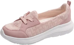 Cathalem Diabetic Shoes for Women, Women's Air Cushion Slip-On Walking Shoes Orthopedic Diabetic Walking Shoes