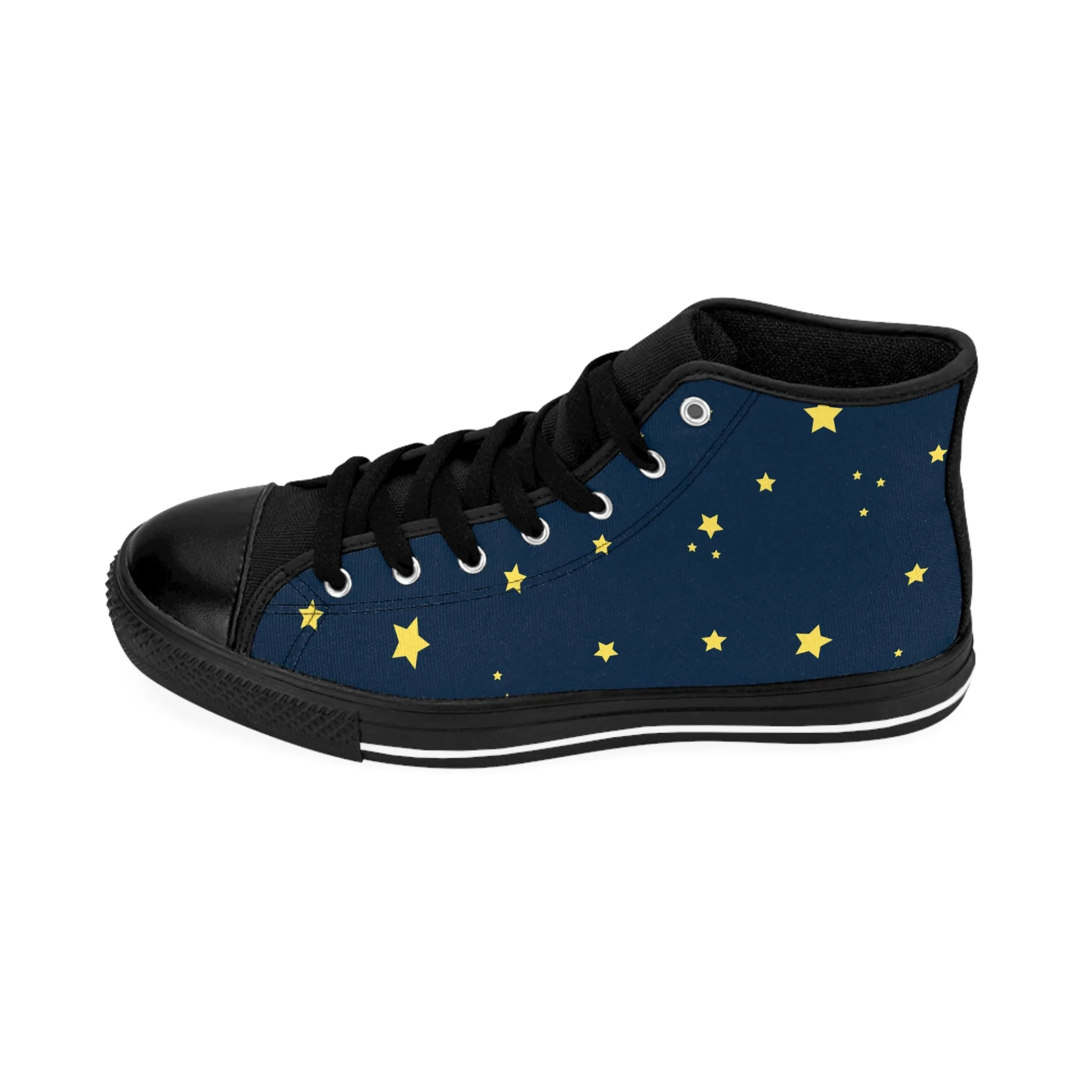 Celestial Starry Sky Men's Classic Sneakers