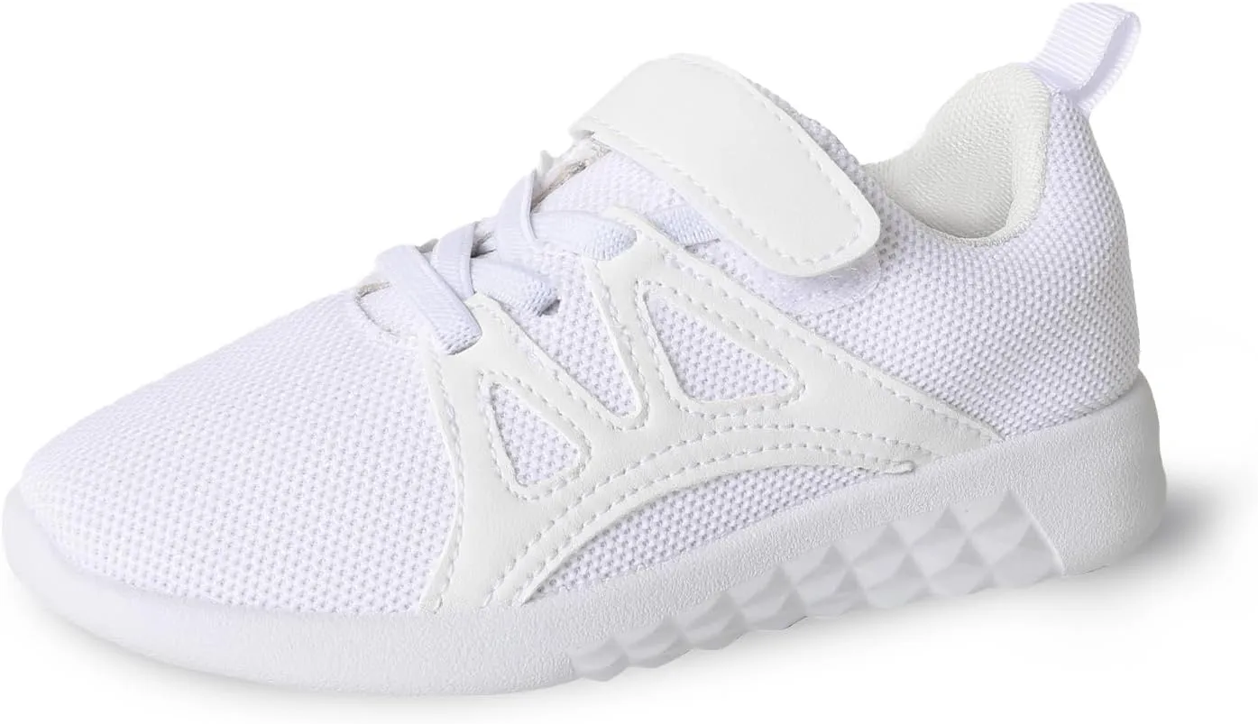 CHINMOON Boys Girls Lightweight Running Shoes Kids Tennis Walking Shoes Breathable Sports Sneakers (Little Kid/Big Kid)