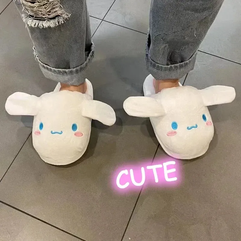 Cinnamoroll Moving Ear Cotton Slippers
