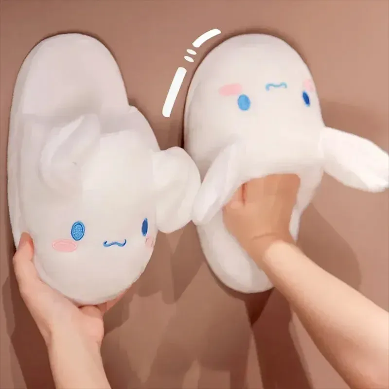 Cinnamoroll Moving Ear Cotton Slippers