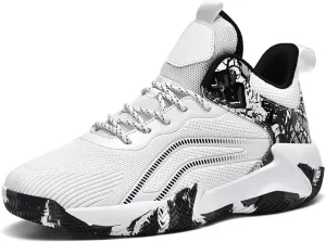 CJSPORX Mens Basketball Shoes Breathable Non Slip Running Fashion Sneakers