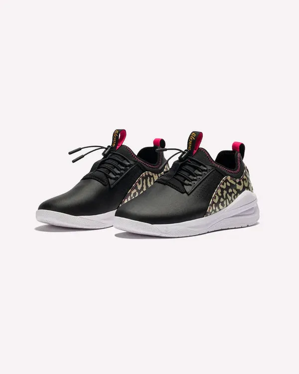 Clove  - Aero Shoes - Limited Edition - Black / Gold Leopard