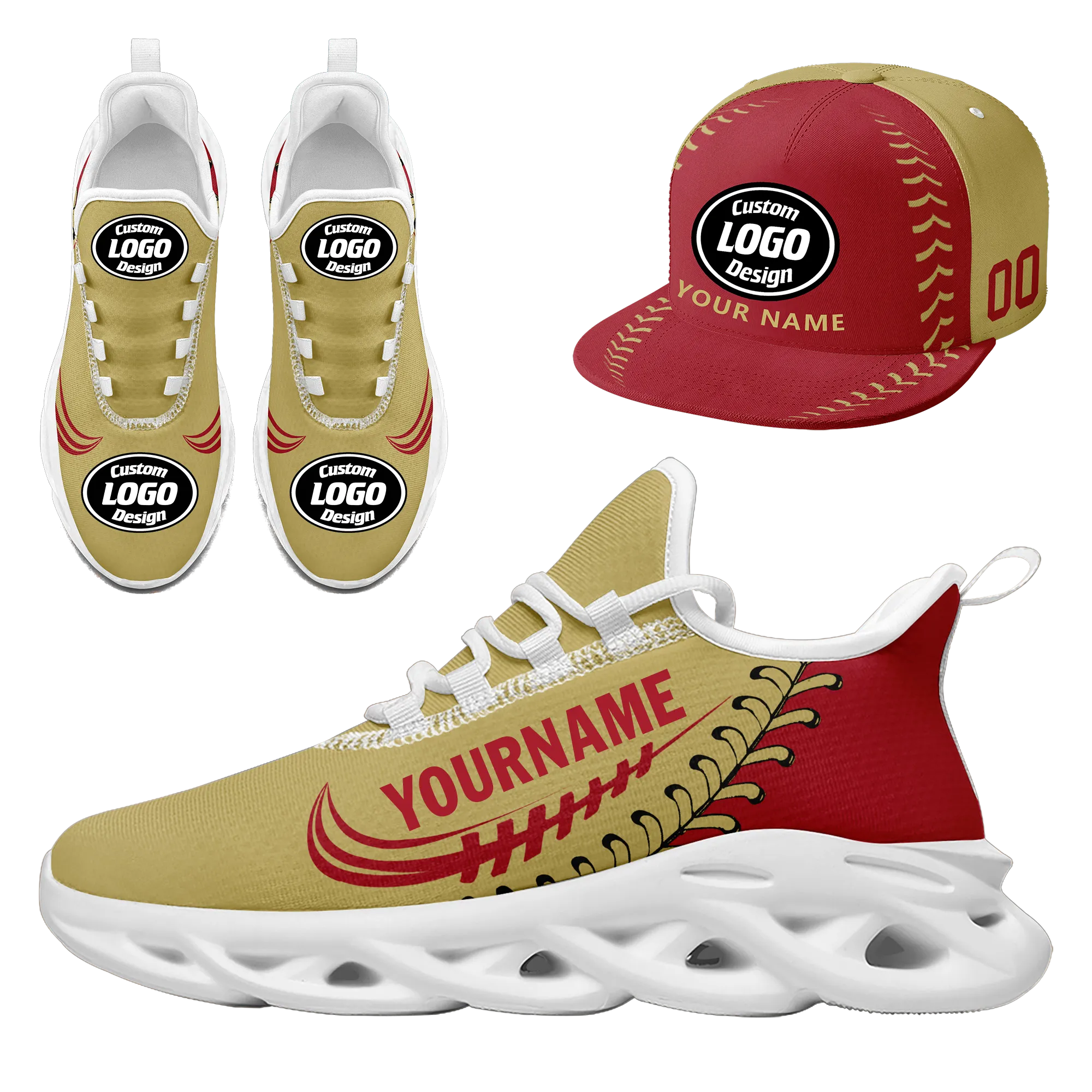 Corporate Gifts,Custom MaxSoul Shoes and Hat Combo Personalized JH-bd0b00ea-7
