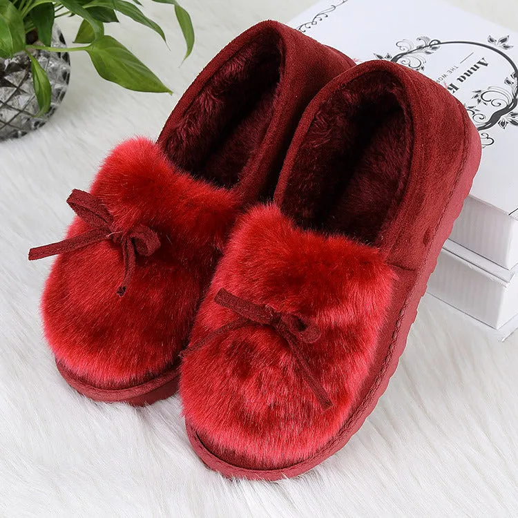 Cosy Faux Fur Slippers