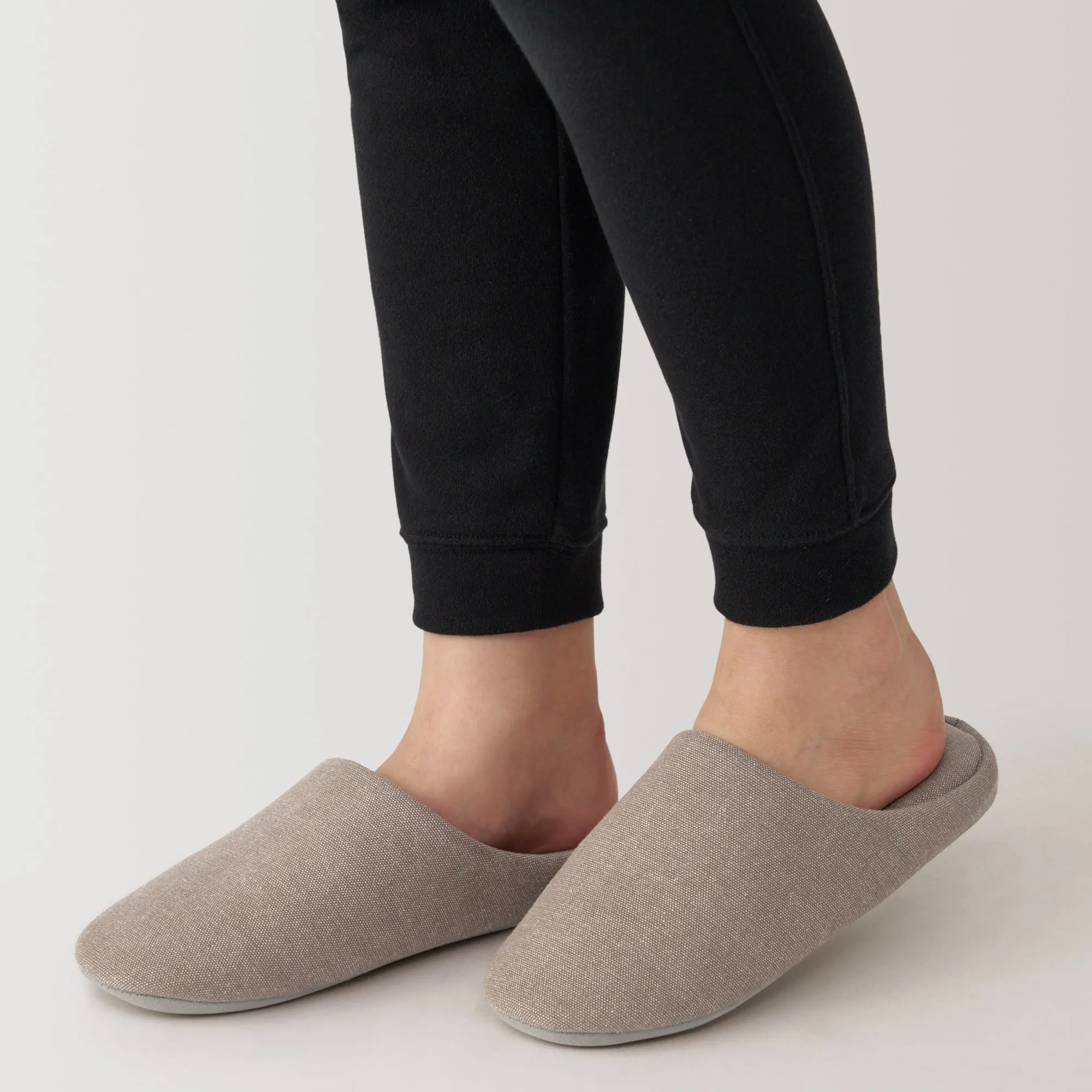 Cotton Plain Weave Insole Slippers