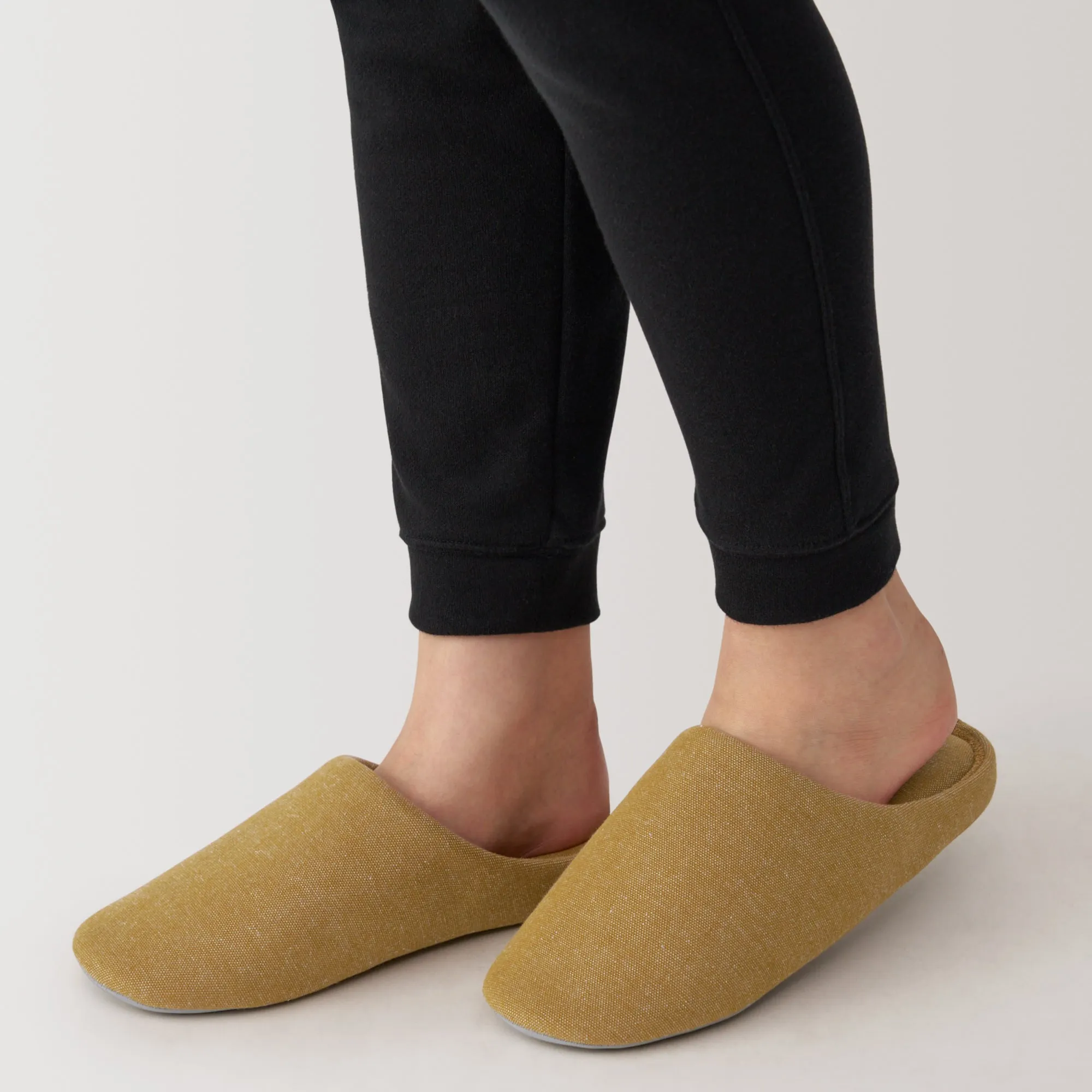 Cotton Plain Weave Insole Slippers