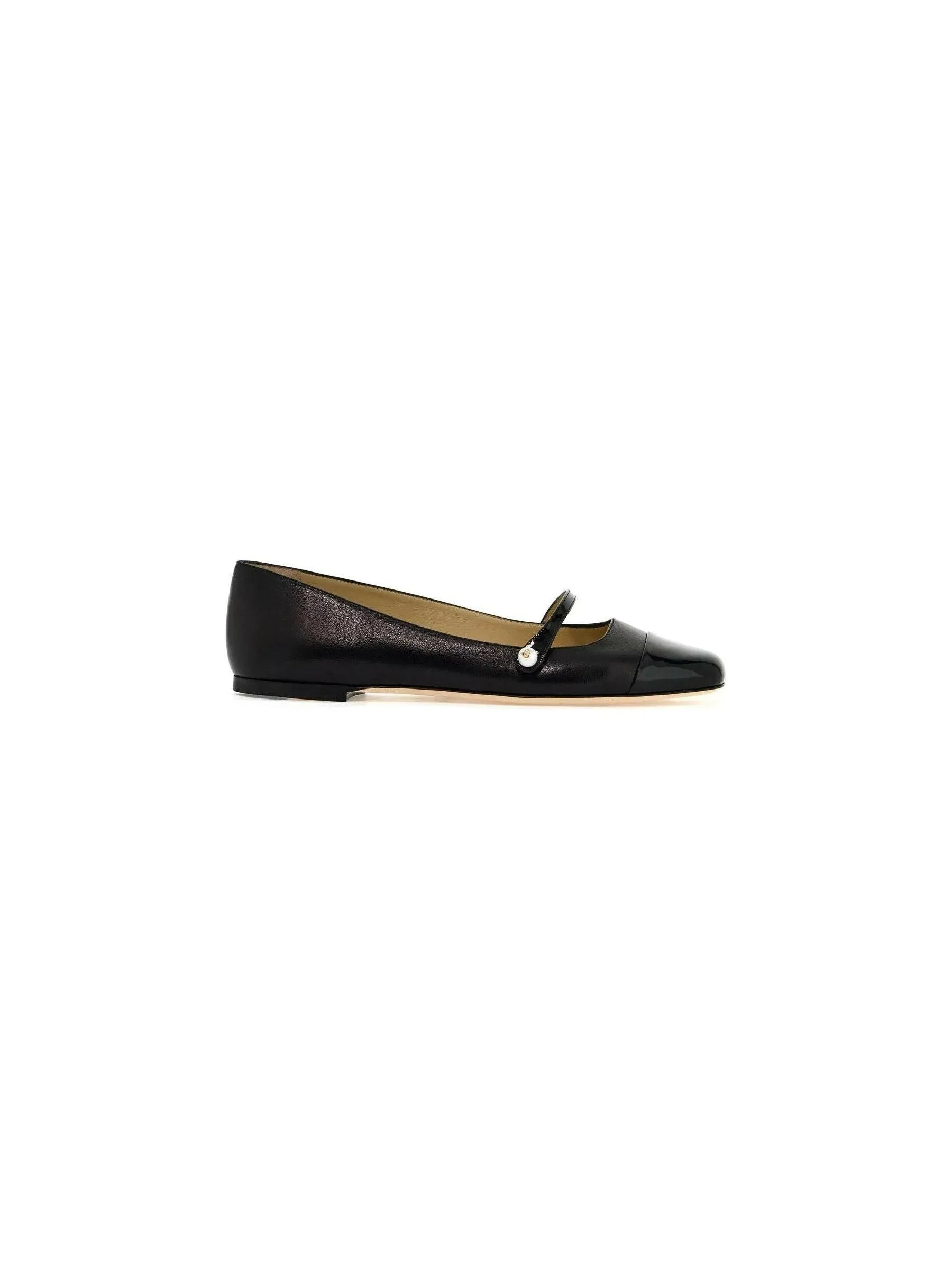 Elisa Nappa Leather Ballerina Shoes