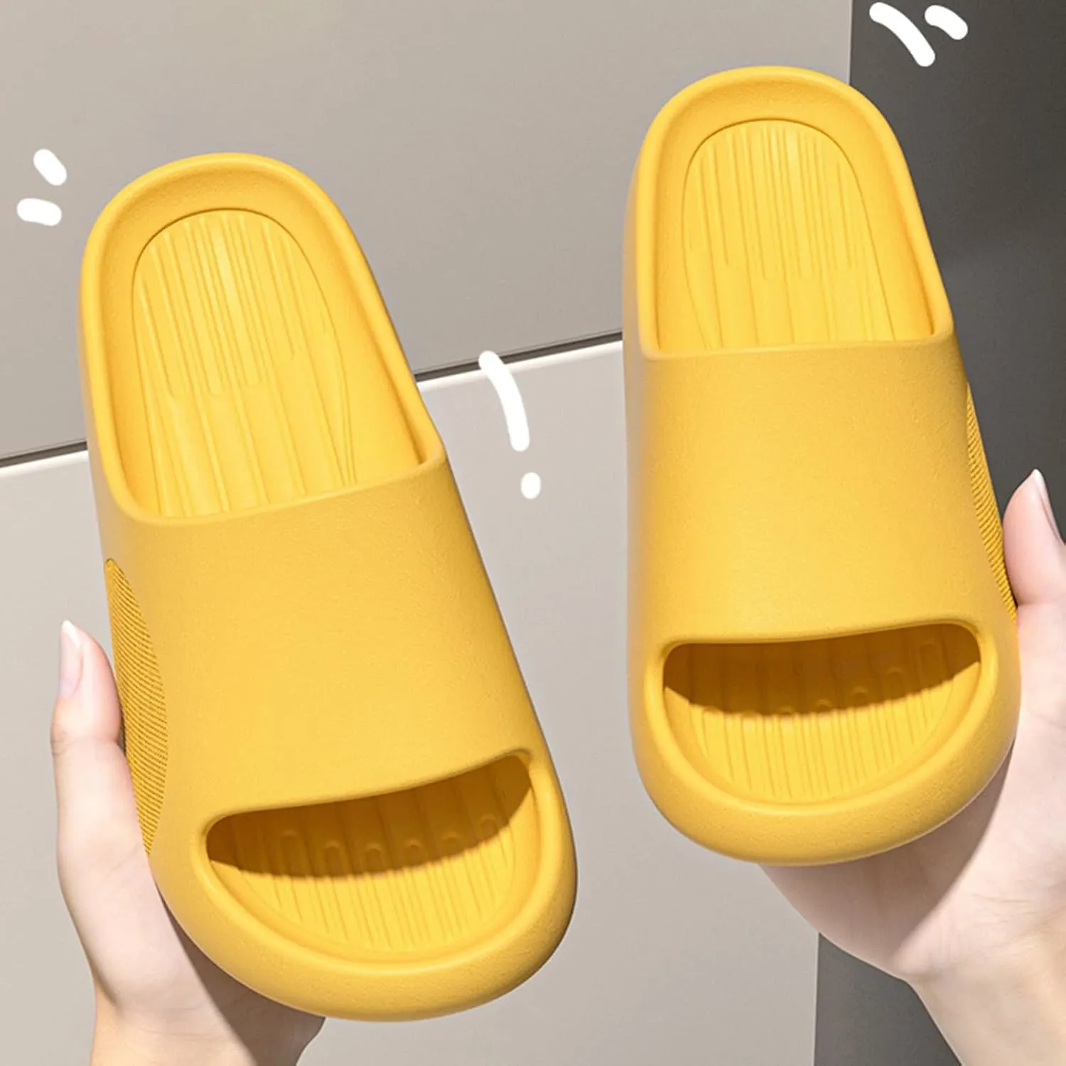 Flat Soled Open Toed Breathable Slippers Soft Soled Slippers That Feel Like Simple and Lightweight Home 5 Toe Shoe