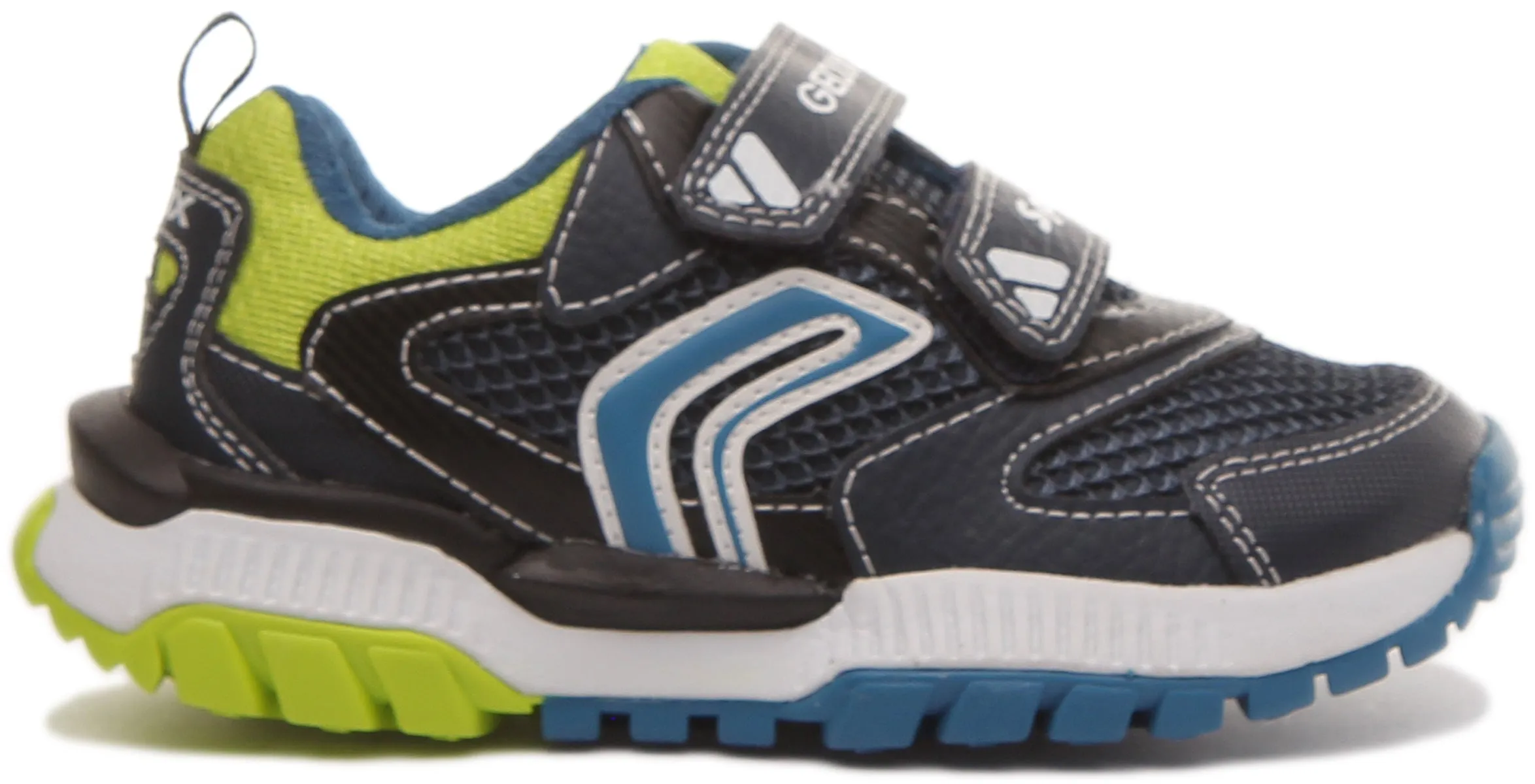 Geox J Tuono B.D In Blue Yellow For Kids