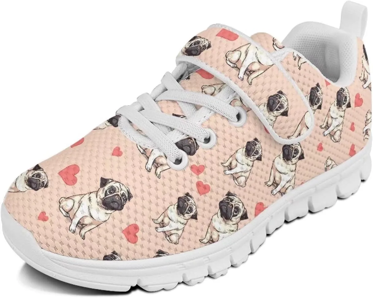 Girls Active Sneakers Boys Running Shoes Kids Slip On Trainers