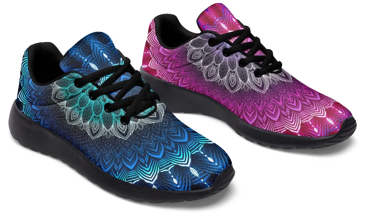 Glowing Mandala Classic Sneakers