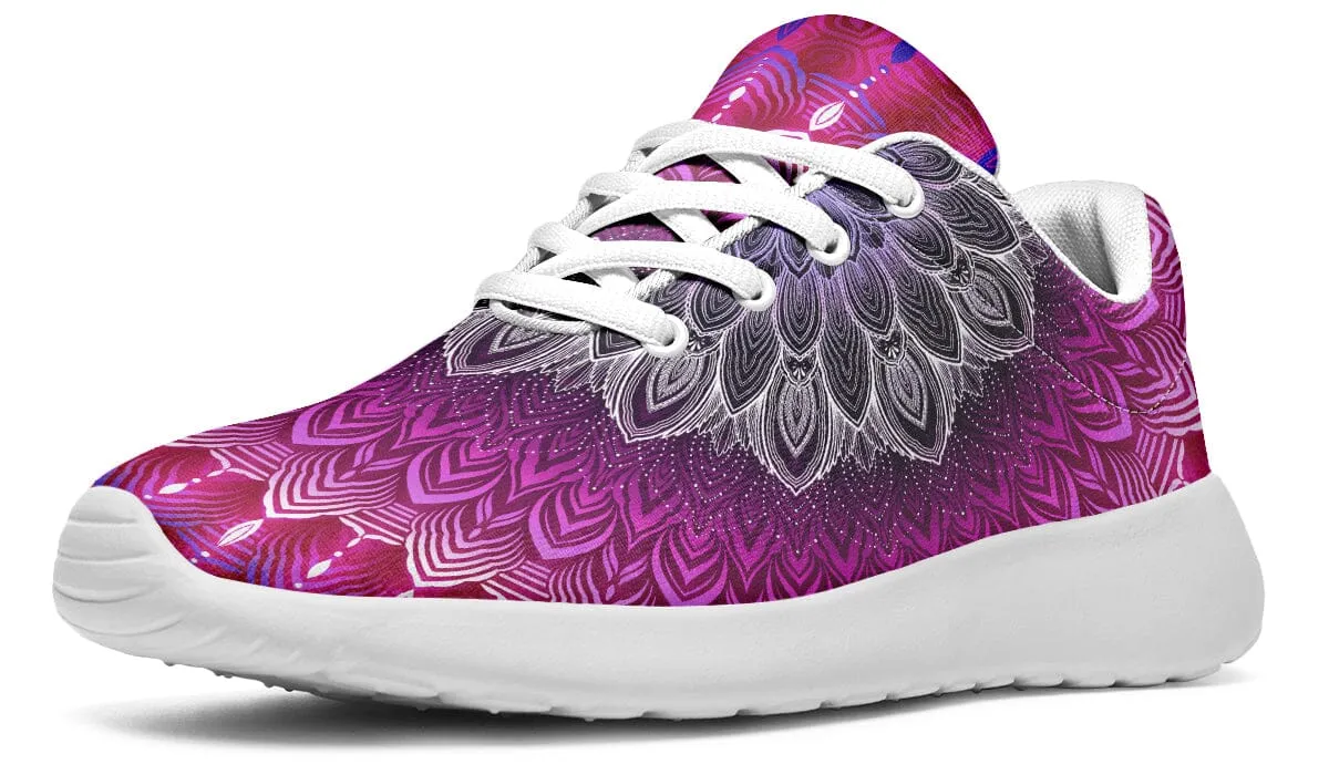 Glowing Mandala Classic Sneakers