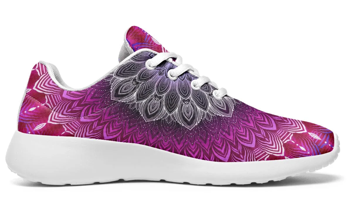 Glowing Mandala Classic Sneakers