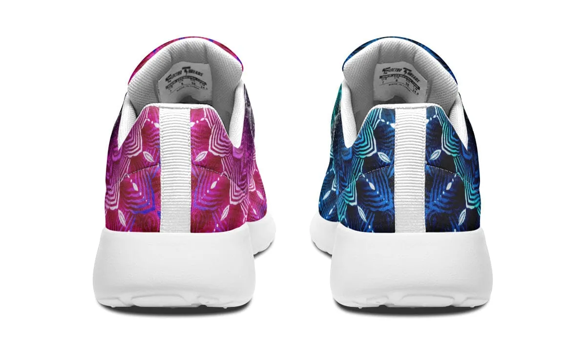 Glowing Mandala Classic Sneakers