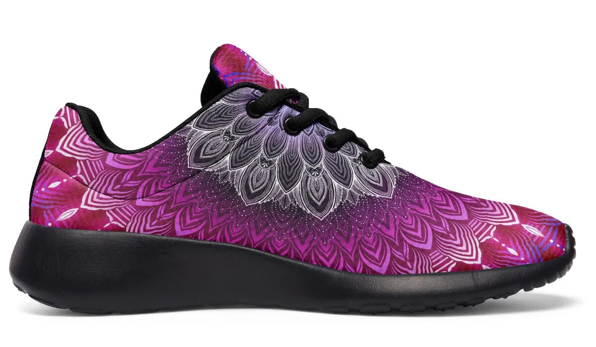 Glowing Mandala Classic Sneakers