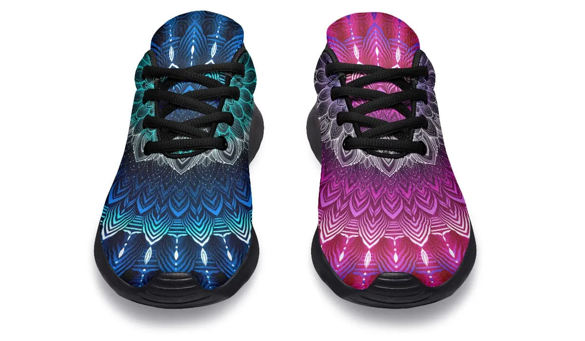 Glowing Mandala Classic Sneakers