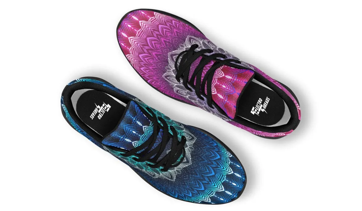 Glowing Mandala Classic Sneakers