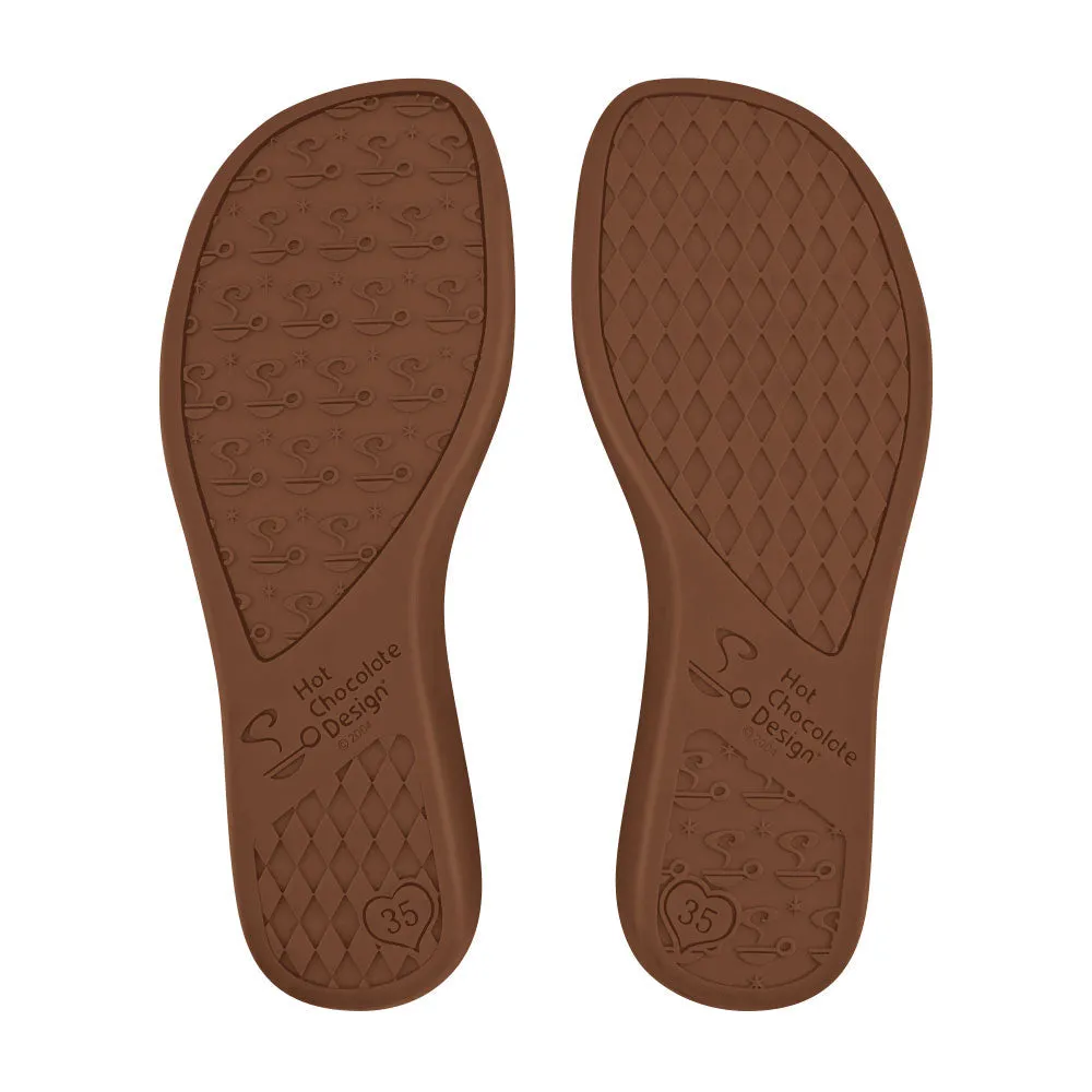 Hot Chocolate Bulldog Mary Jane Flat O004