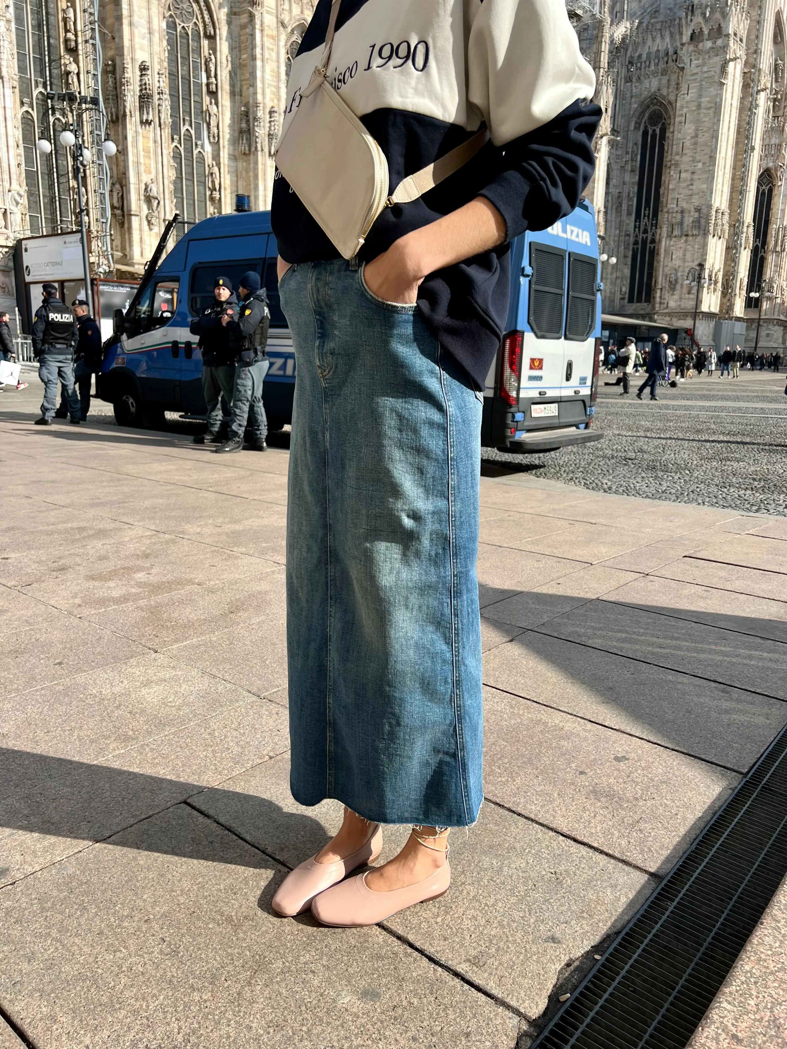 Imola Flats in Blush