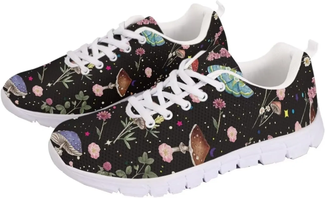 INSTANTARTS Womens Walking Shoes Lightweight Running Shoes Air Mesh Breathable Tennis Sneakers