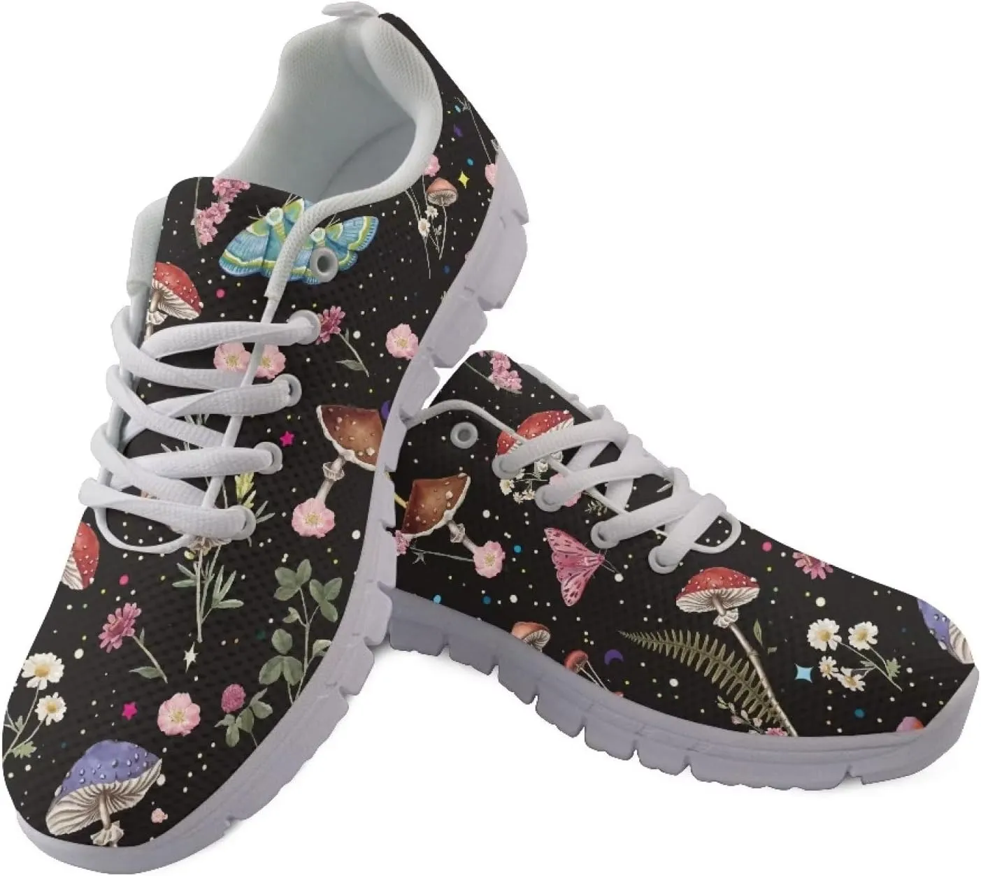 INSTANTARTS Womens Walking Shoes Lightweight Running Shoes Air Mesh Breathable Tennis Sneakers