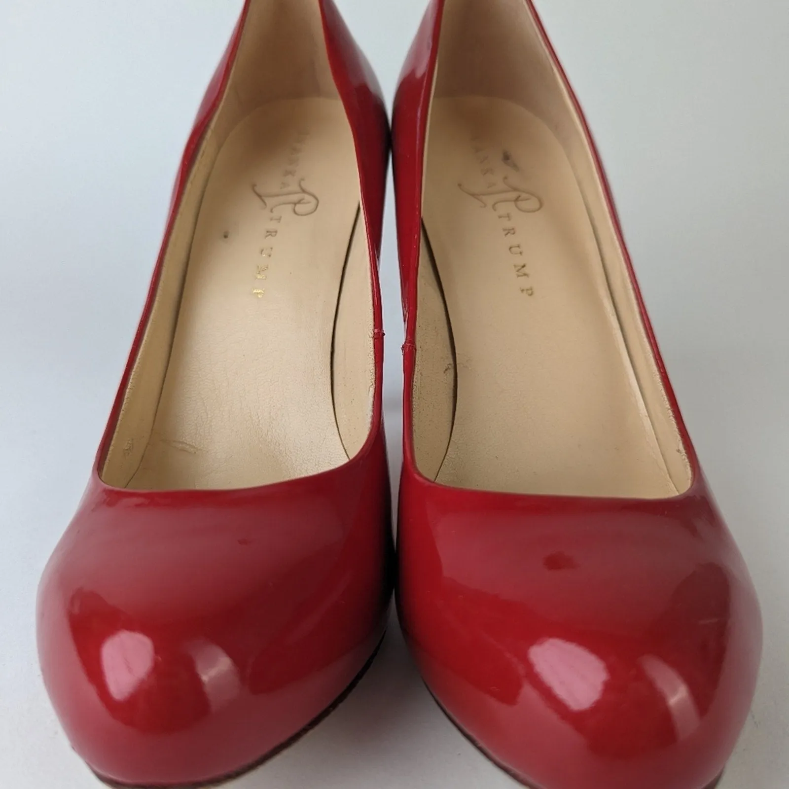 Ivanka Trump Kimo Patent Leather Platform Pump 8.5