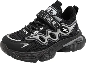 IWIHMIV Boys Tennis Shoes Breathable Comfortable Athletic Shoes for Girls Lightweight Running Shoes Kid Toddler