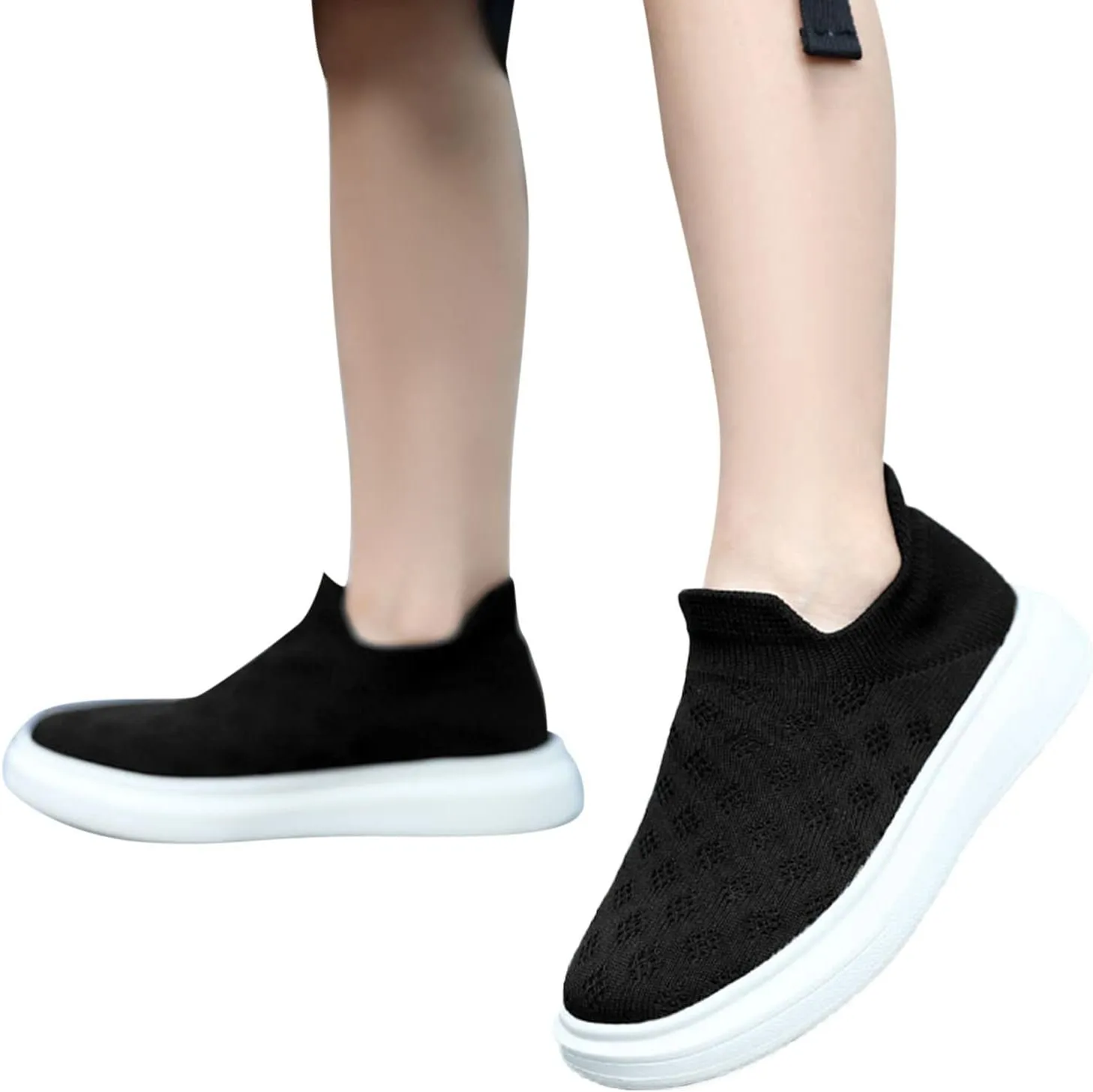 IWIHMIV Kids Slip On Shoes Boys Girls Sneakers Kids Shoes Unisex Lightweight Breathable Athletic Running Tennis Shoes for Toddler