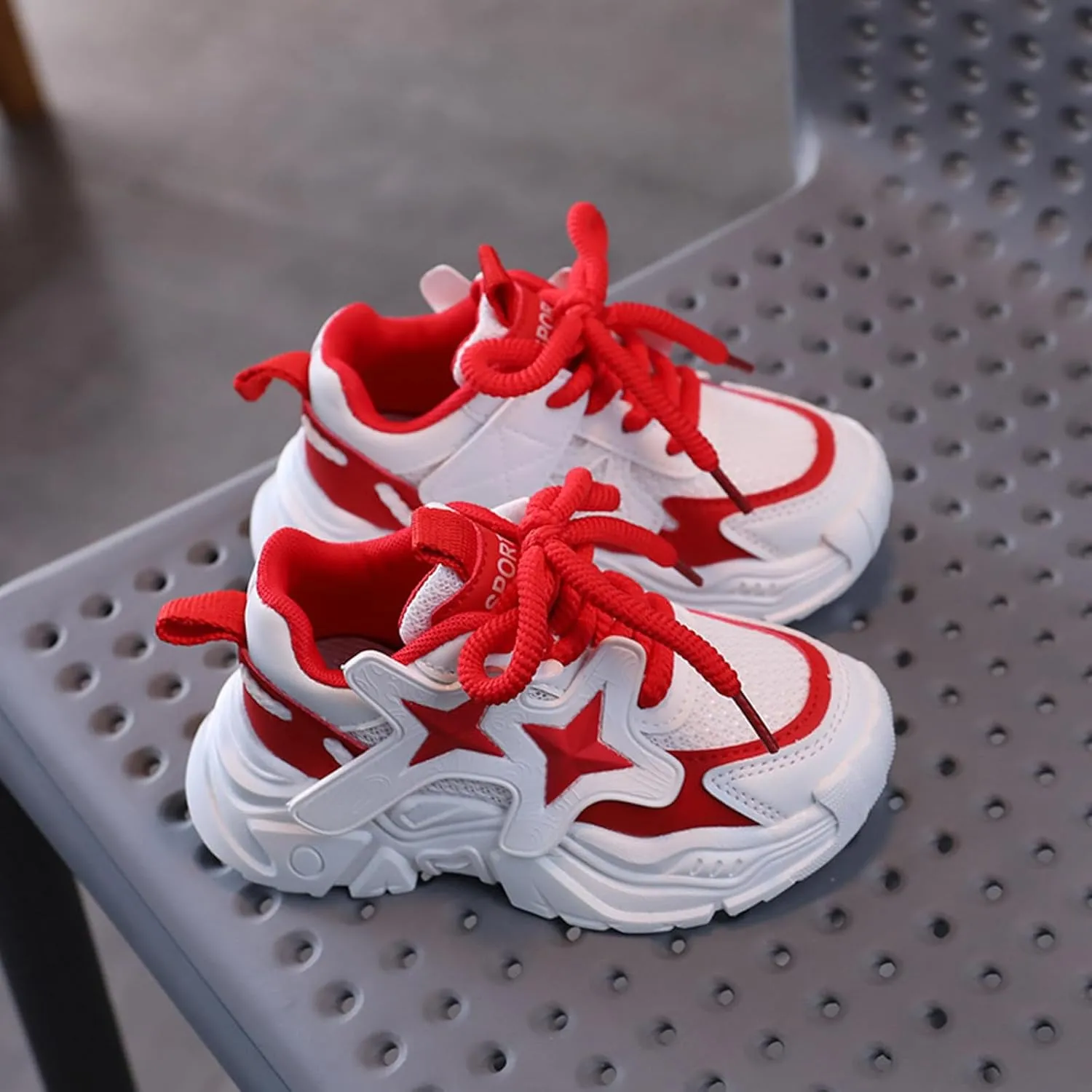 IWIHMIV Toddler Boys Tennis Shoes Kids Athletic Shoes Child Sneaker Breathable Kids Shoes Walking Shoes for Boys and Girls
