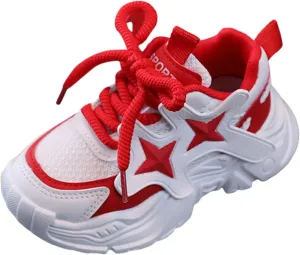 IWIHMIV Toddler Boys Tennis Shoes Kids Athletic Shoes Child Sneaker Breathable Kids Shoes Walking Shoes for Boys and Girls