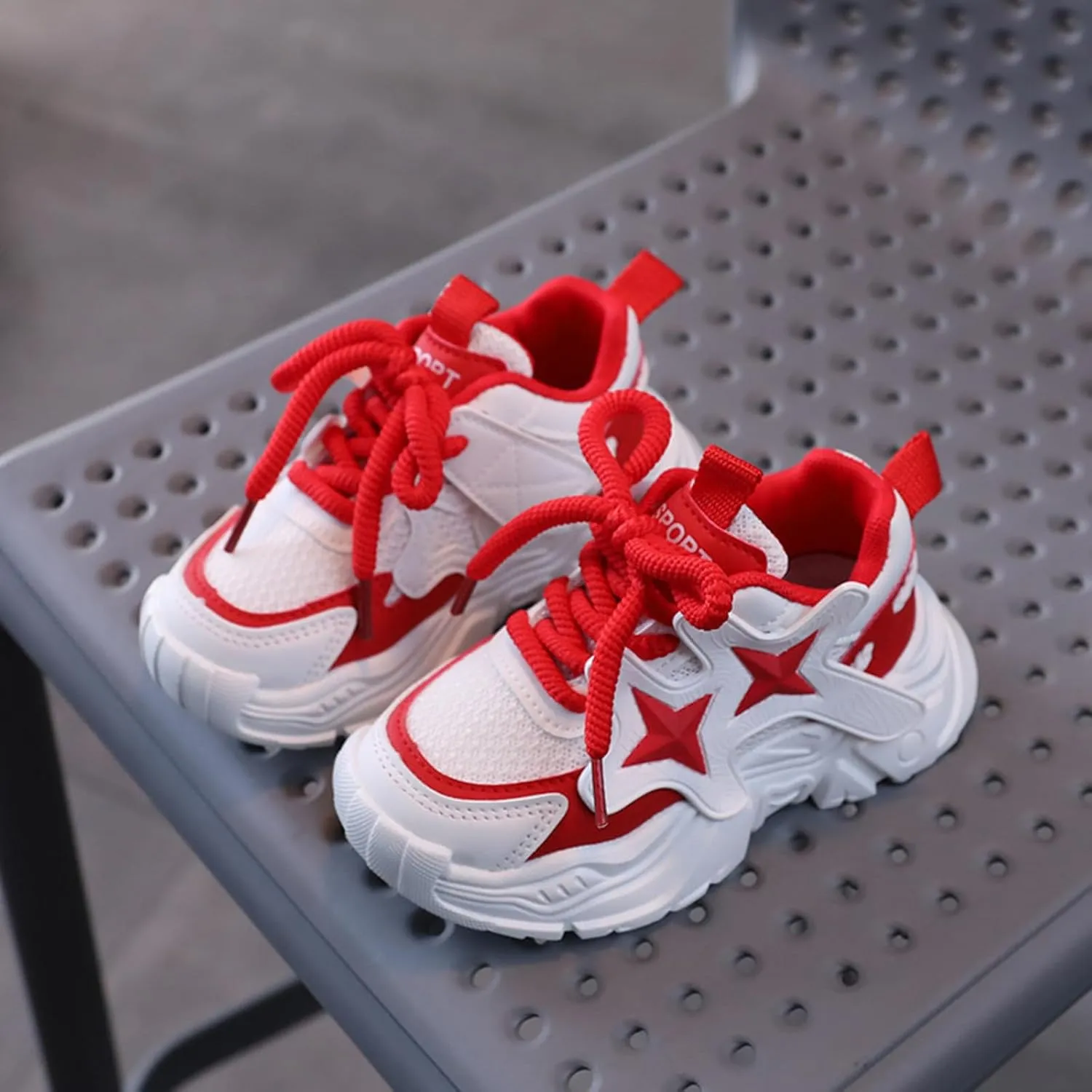 IWIHMIV Toddler Boys Tennis Shoes Kids Athletic Shoes Child Sneaker Breathable Kids Shoes Walking Shoes for Boys and Girls
