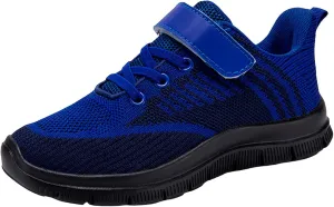 IWIHMIV Toddler Sneaker Boys Slip On Shoes Girls Shoes Lightweight Breathable Comfortable Sport Walking Running Tennis Sneakers