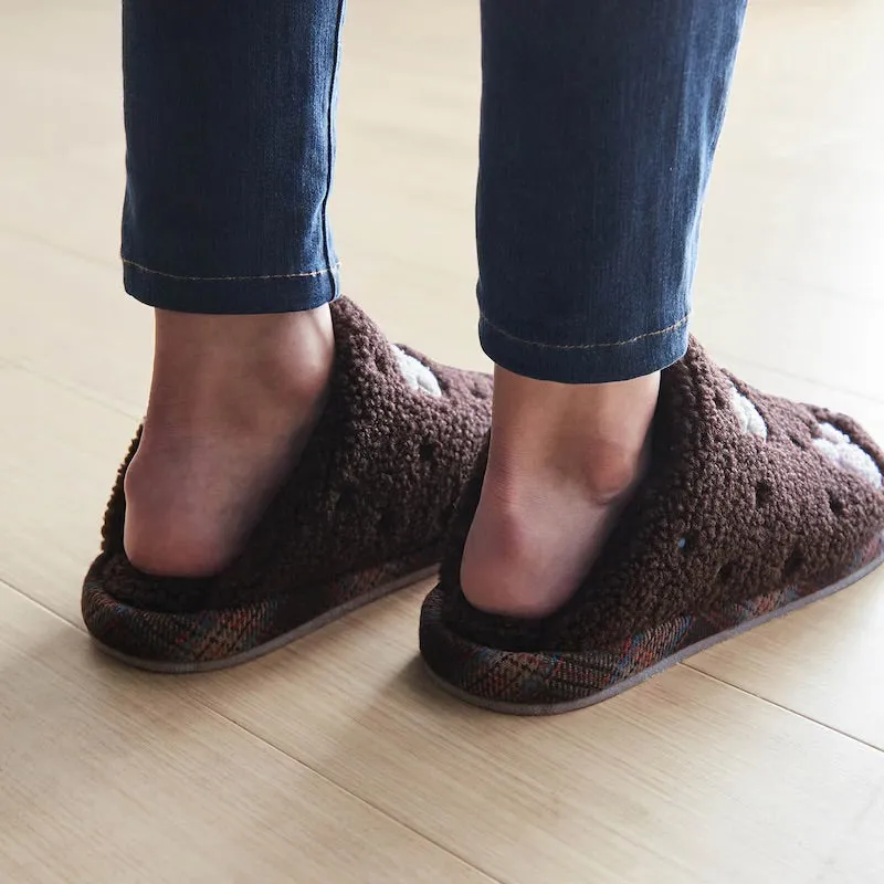 JP x BM - Mickey Mouse Fluffy Boa Slippers for Adults