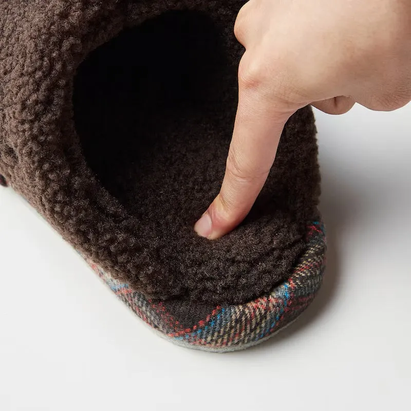 JP x BM - Mickey Mouse Fluffy Boa Slippers for Adults