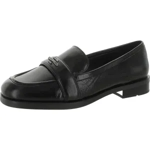Karl Lagerfeld Paris Womens Madlen Leather Loafers