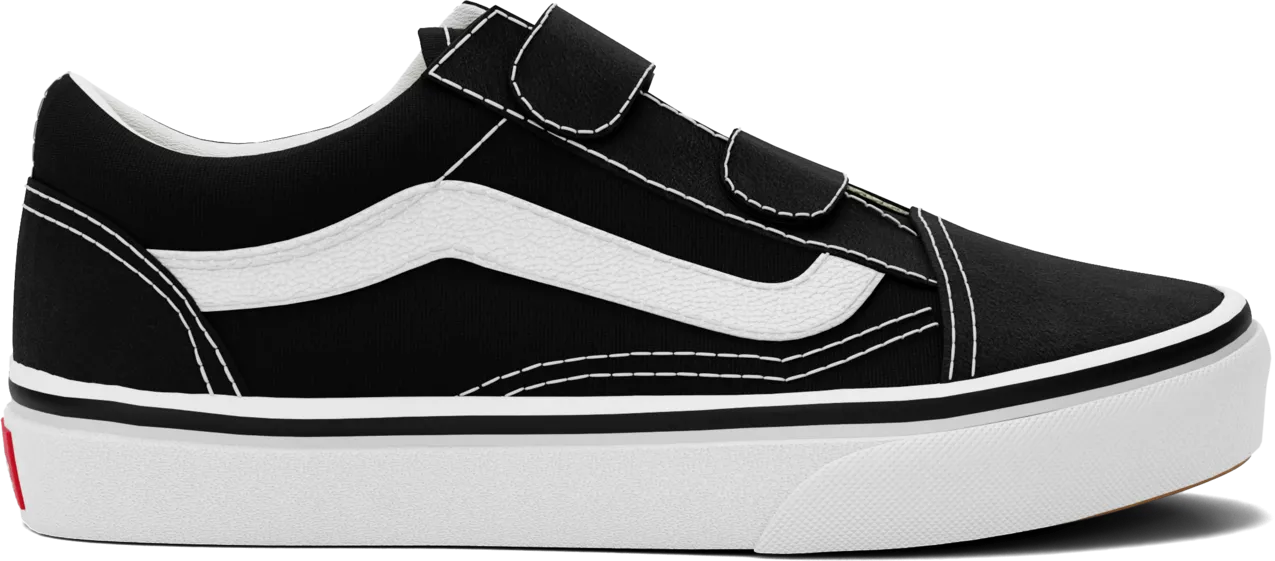 Kids OLD SKOOL V (Black/True White)