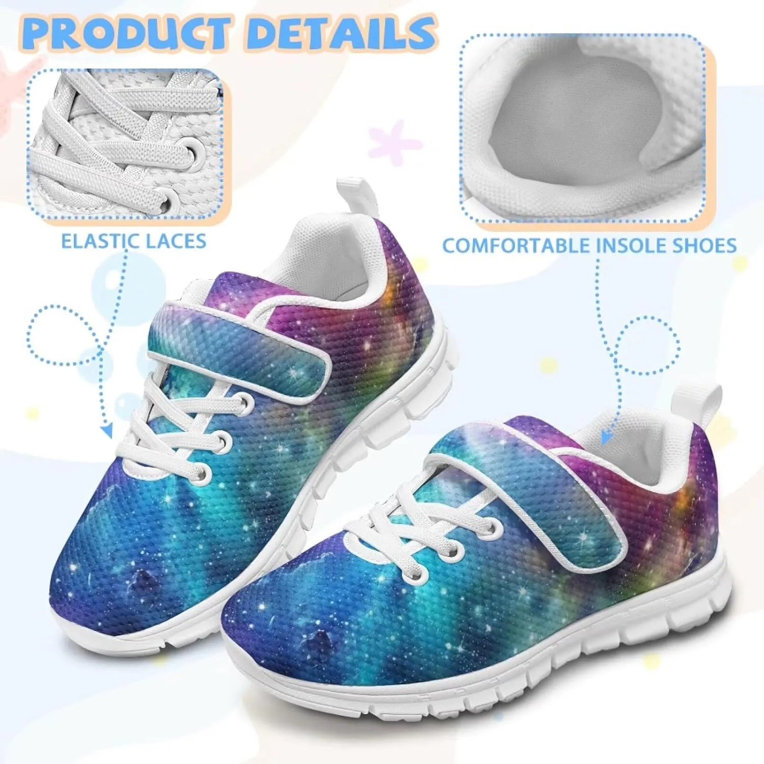 Kids Slip On Shoes for Girls Boys Active Trainers Running Sneaker