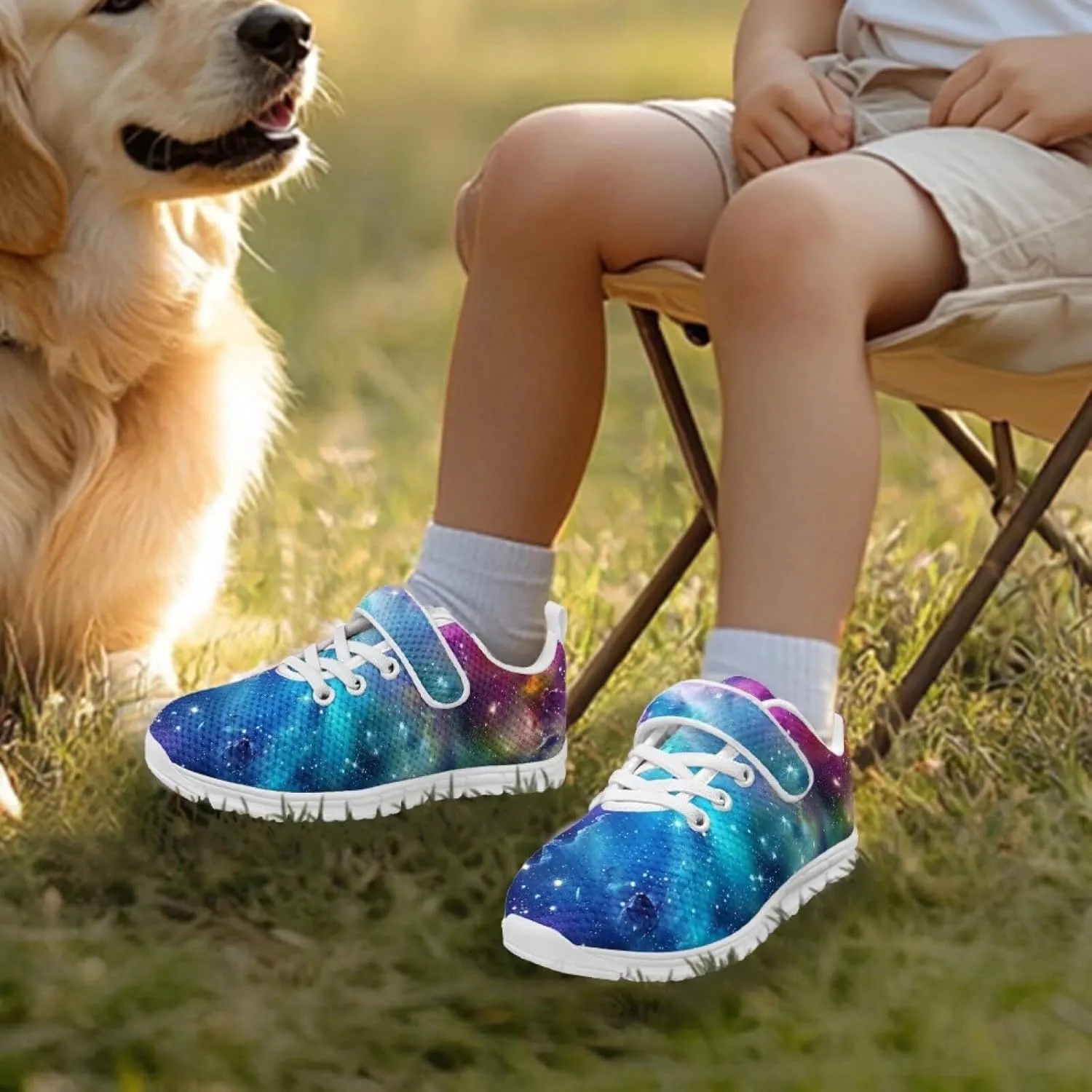 Kids Slip On Shoes for Girls Boys Active Trainers Running Sneaker