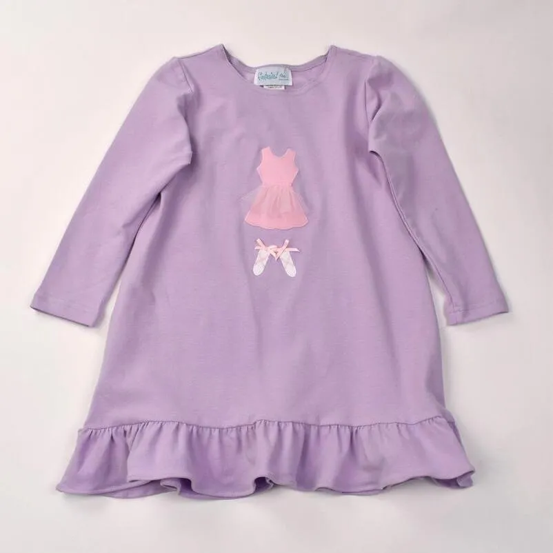 Knit Dress Ballet Lavender