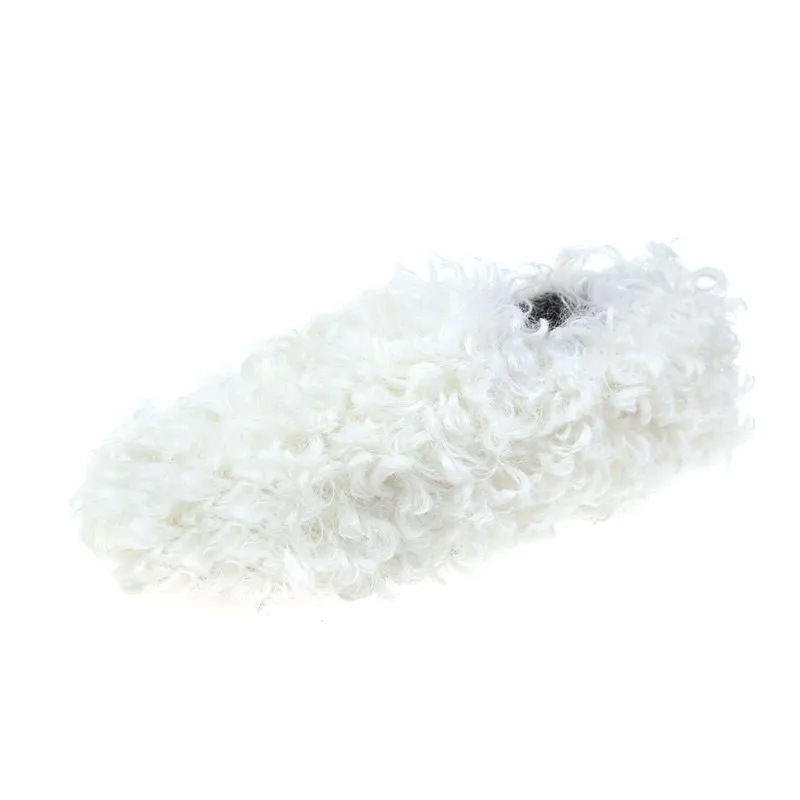 Lamb Curly Flat Bottom Warm Casual Slippers