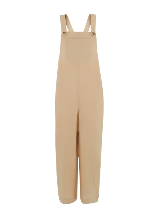 Linen Rita Easy Dungarees