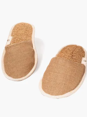 Loofah Slippers - Closed toe
